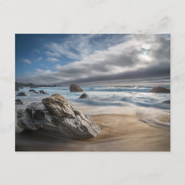 Coastline | Stormy Big Sur, California Postcard (Front)