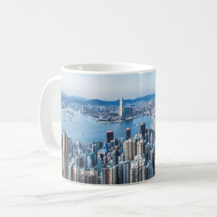 Coastline Tsim Sha Tsu, Hong Kong Island, Asia Coffee Mug