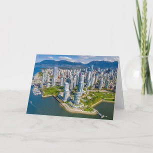 Coastline Vancouver, British Columbia, Canada Card