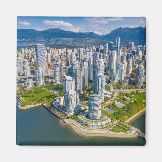 Coastline | Vancouver, British Columbia, Canada Magnet (Front)