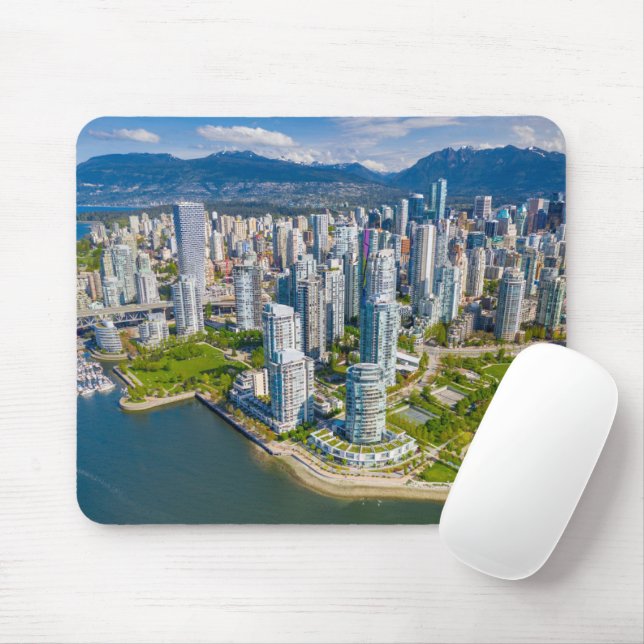 Coastline | Vancouver, British Columbia, Canada Mouse Pad (With Mouse)