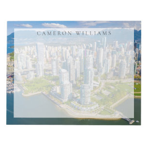 Coastline   Vancouver, British Columbia, Canada Notepad