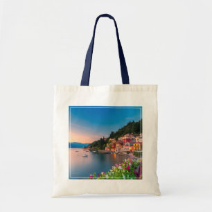 Coastline Varenna, Lombardy, Italy Tote Bag