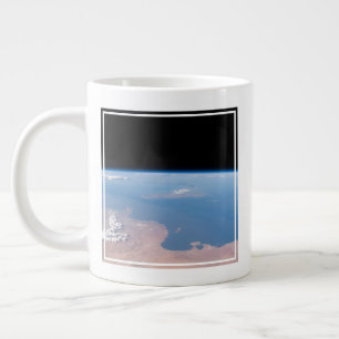 Coasts Of Tunisia And Libya And Island Of Sicily Large Coffee Mug
