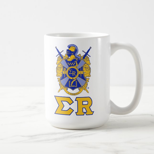Coat of Arms and Sigma R Mug (Right)