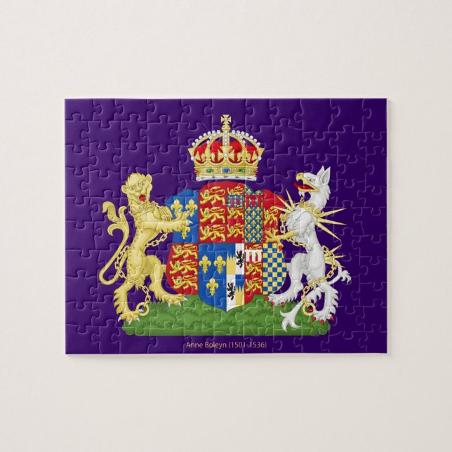 Coat of Arms Anne Boleyn Jigsaw Puzzle (Horizontal)