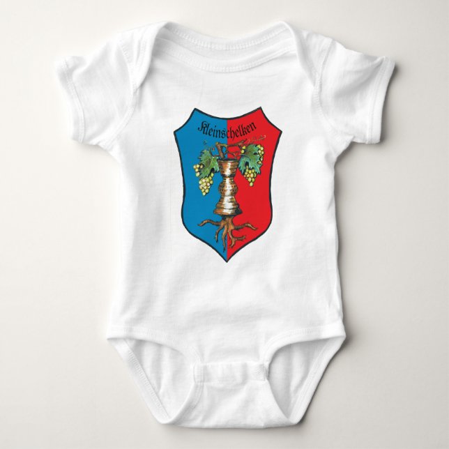 coat of arms baby bodysuit (Front)