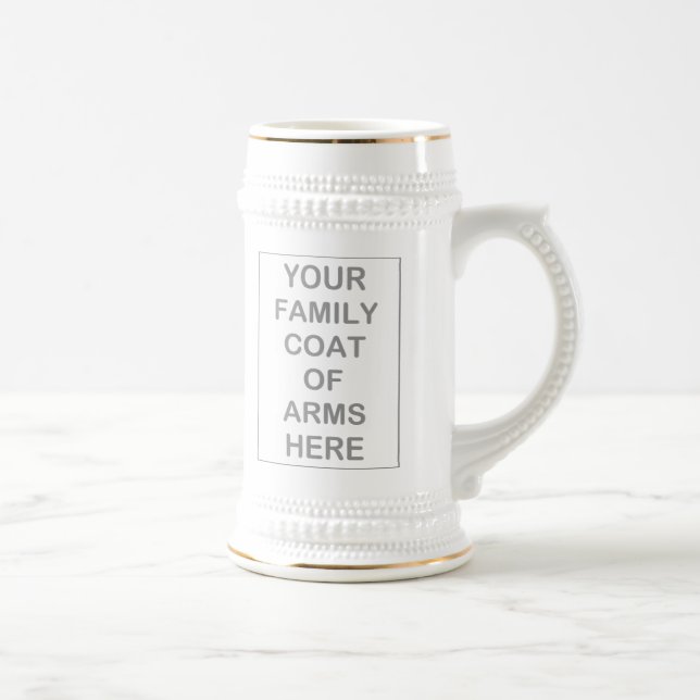 Coat of Arms Beer Stein (Right)