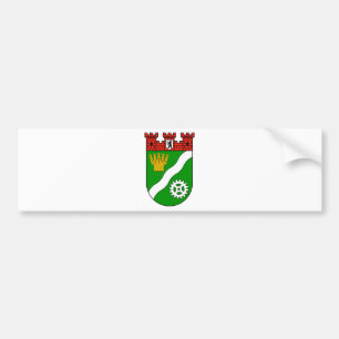 coat of arms Berlin Marzahn-Hellersdorf Bumper Sticker