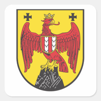 coat of arms Burgenland Austria Square Sticker