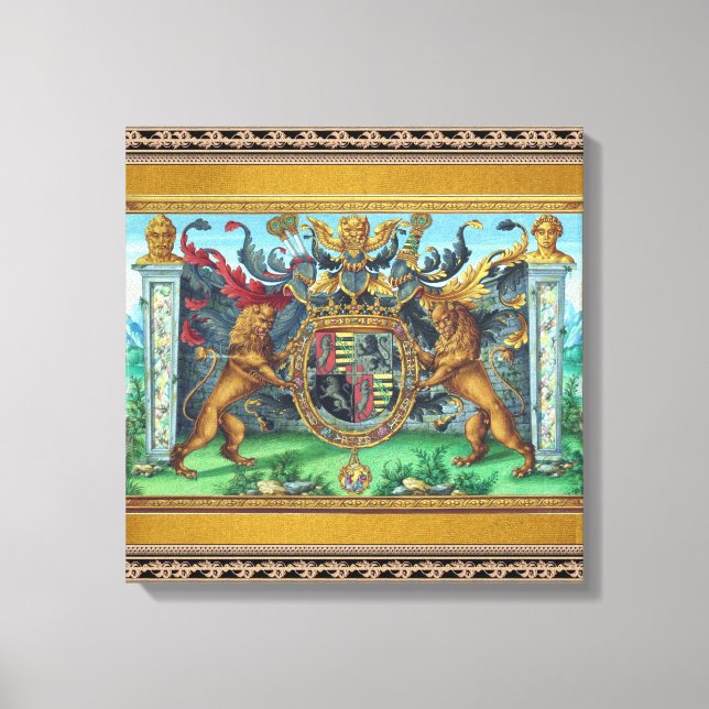 Coat of Arms Canvas Print (Front)