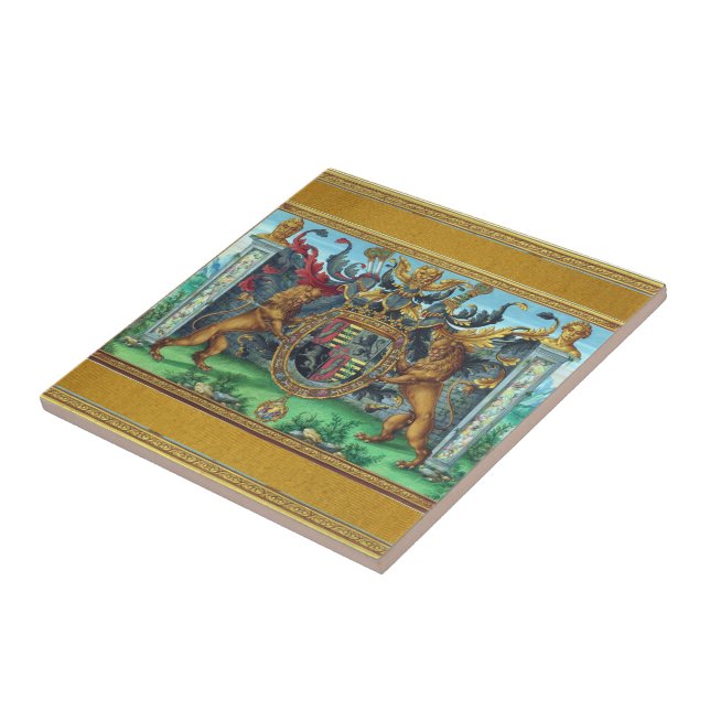 Coat of Arms Ceramic Tile (Side)