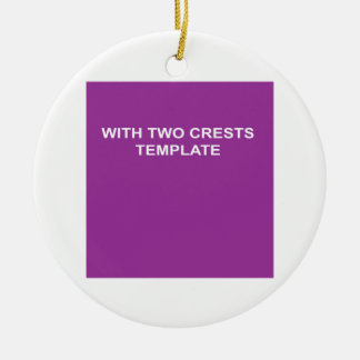 Coat of Arms Ceramic Tree Decoration