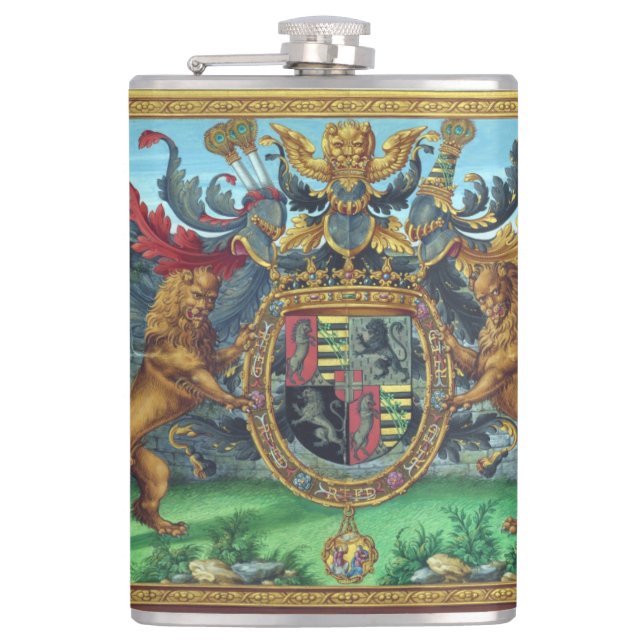 Coat of Arms Flask (Front)