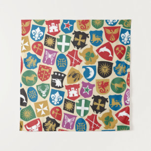 Coat of Arms: Heraldic Background. Tapestry