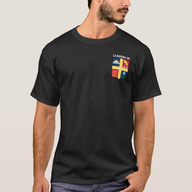 Coat of arms - La Romana, Dominican Republic T-Shirt (Front)