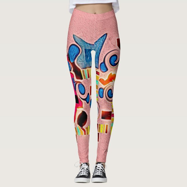 "Coat of Arms" Leggings (Front)