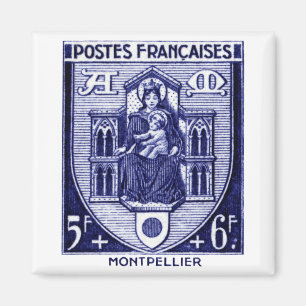 Coat of Arms, Montpellier France Magnet