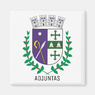 Coat of Arms of Adjuntas, Puerto Rico Magnet