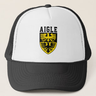 Coat of Arms of Aigle, Switzerland Trucker Hat
