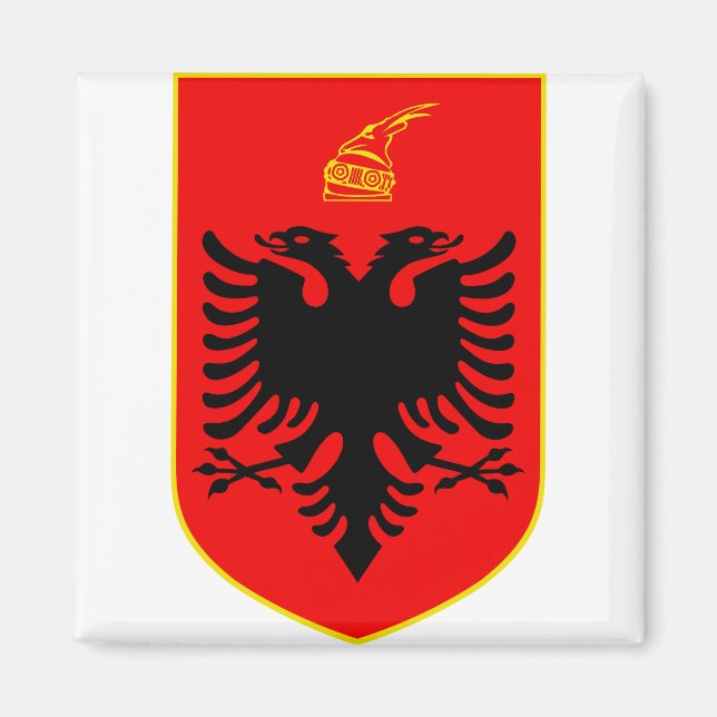 Coat of arms of Albania Magnet (Front)