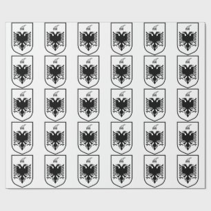 Coat of arms of Albania Wrapping Paper