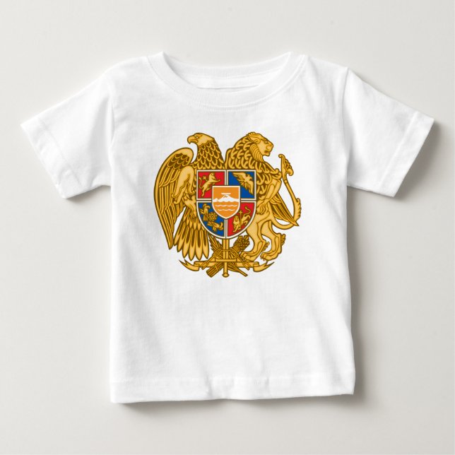 Coat of arms of Armenia - Armenian Emblem Baby T-Shirt (Front)