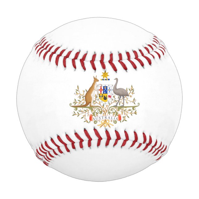 Coat of Arms of Australia Baseball (Front)
