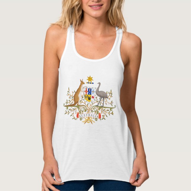 Coat of Arms of Australia Singlet (Front)