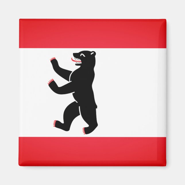 Coat of arms of Berlin's Berlin Bear Magnet (Front)