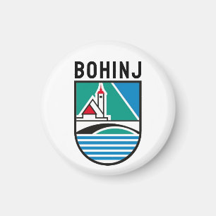 Coat of Arms of Bohinj, Slovenia Magnet
