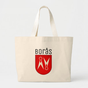 Coat of Arms of Borås, Sweden Large Tote Bag
