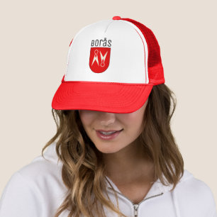 Coat of Arms of Borås, Sweden Trucker Hat