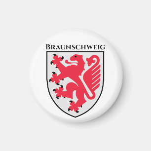 Coat of Arms of Braunschweig, Germany Magnet
