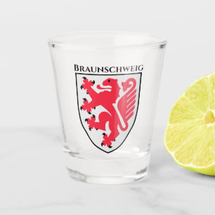 Coat of Arms of Braunschweig, Germany Shot Glass