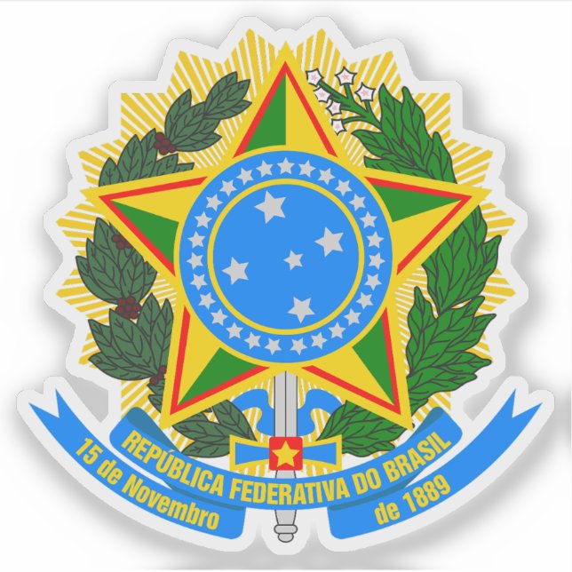 Coat of arms of Brazil (1992–present, variant #1) (Front)