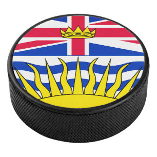 Coat of Arms of British Columbia - CND Hockey Puck