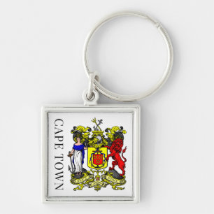 Coat of Arms of Cape Town, South Africa Key Ring