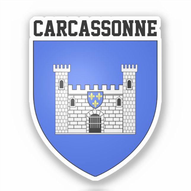 Coat of Arms of Carcassonne - FRANCE (Front)