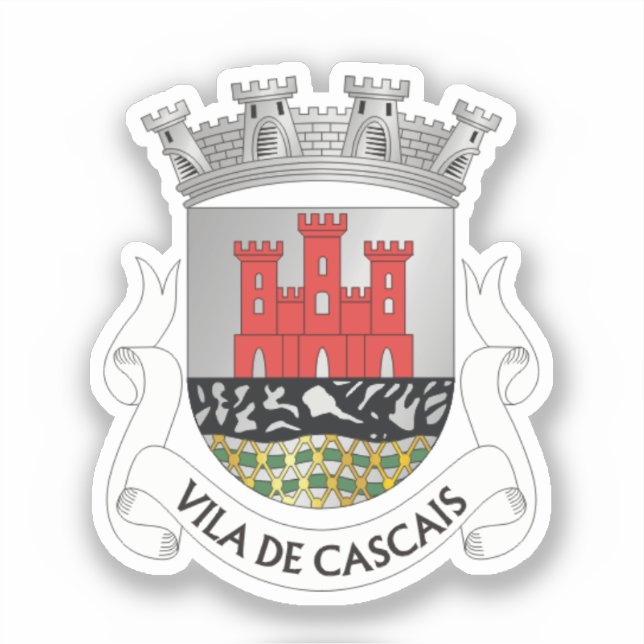 Coat of Arms of Cascais, Portugal (Front)