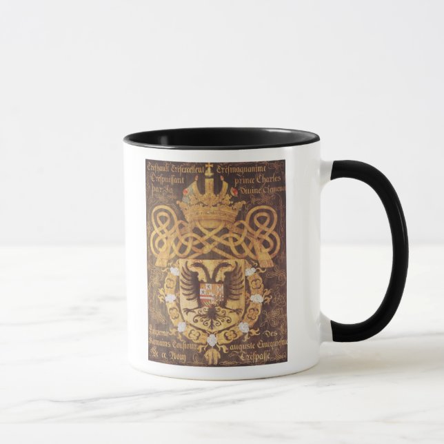 Coat of Arms of Charles V  of the 23rd Chapter Mug (Right)