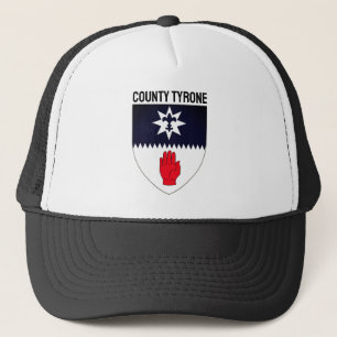 Coat of Arms of County Tyrone, Northern Ireland Trucker Hat