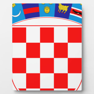Coat of arms of Croatia, Croatian Emblem, Hrvatska Plaque