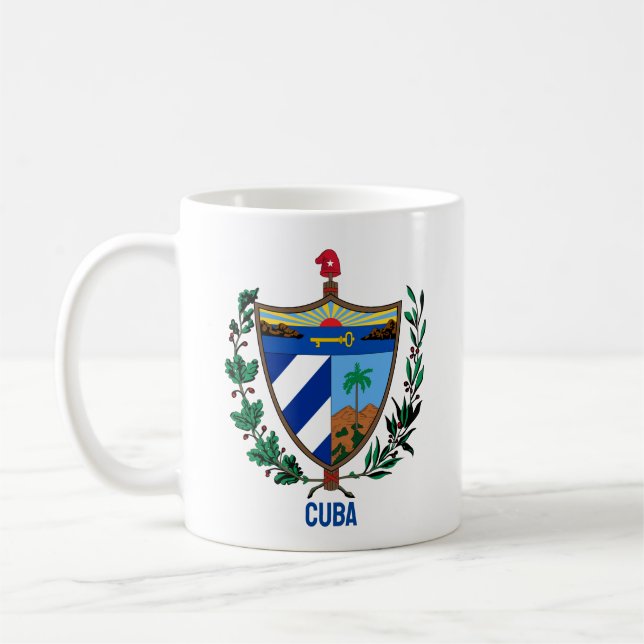Coat of arms of Cuba Coffee Mug (Left)
