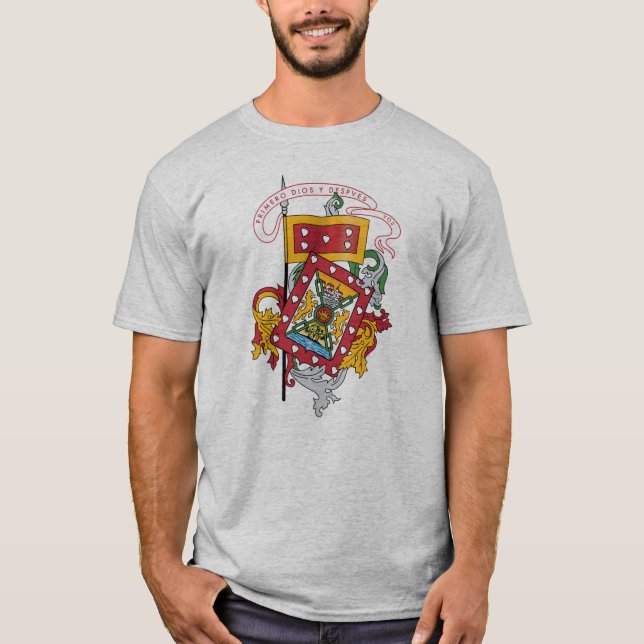 Coat of Arms of Cuenca, Ecuador T-Shirt (Front)