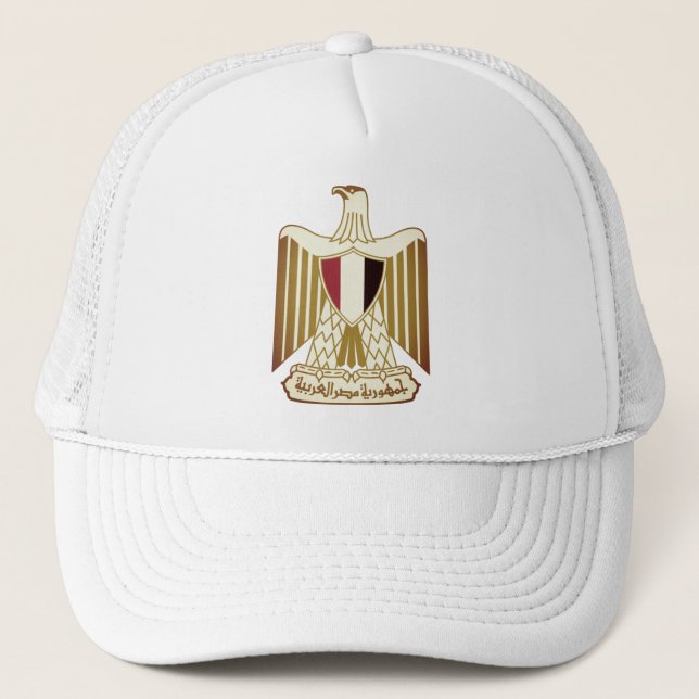 Coat of Arms of Egypt Trucker Hat (Front)