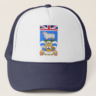 Coat of Arms of Falkland Islands Trucker Hat