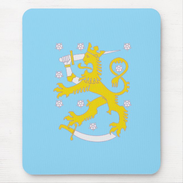Coat of arms of Finland Mouse Pad (Front)
