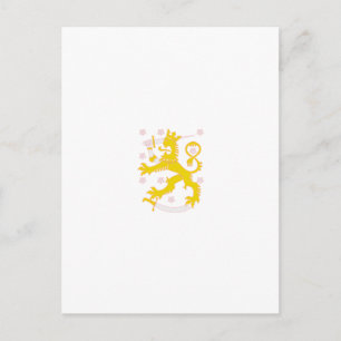 Coat of arms of Finland Postcard