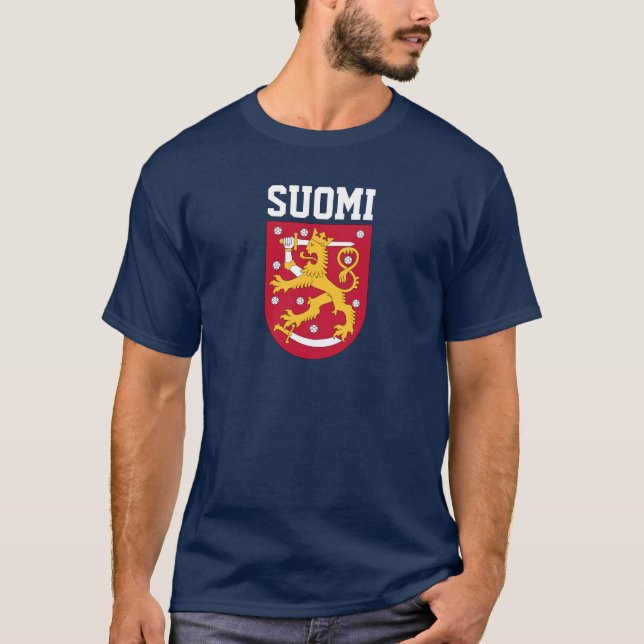Coat of Arms of Finland T-Shirt (Front)